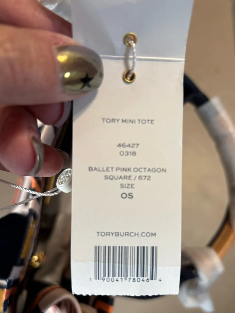 Tory Burch Geometric Canvas Tote